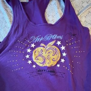 Apple bottom tank top